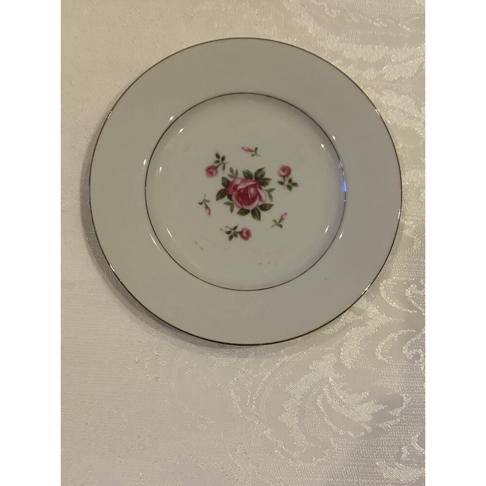 Gemini Rose Fine China,Japan 6 1/4" Plates